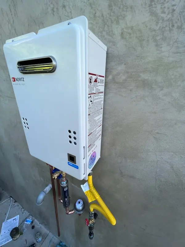 Tankless water heater installation for Meridian Heights homes