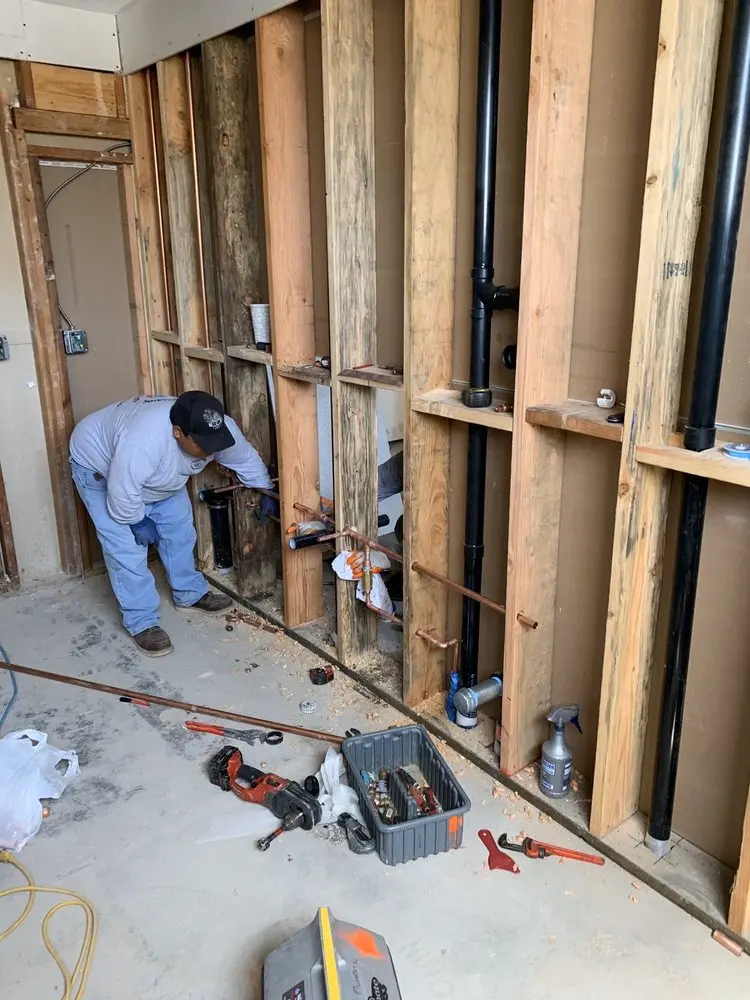 Commercial rough-in plumbing for Water Heater Replacement in Meridian Heights